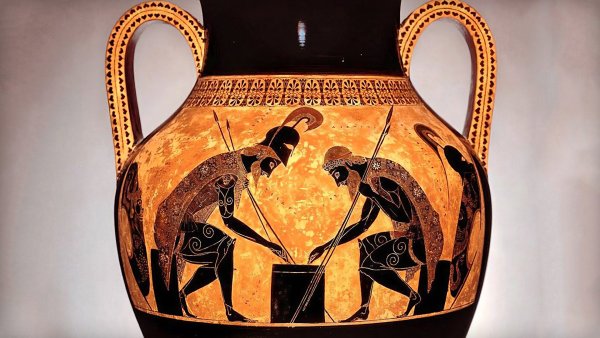 Чернофигурный стиль вазописи древней Греции