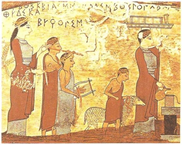 Период греческой архаики картины