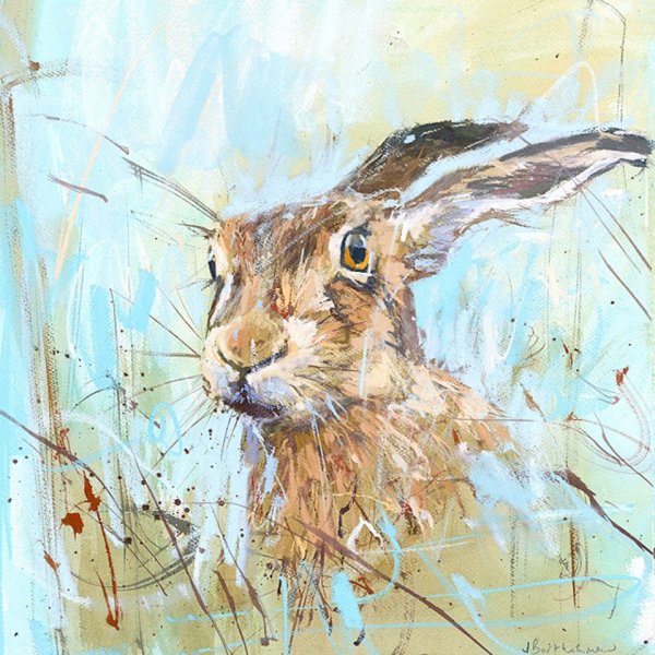 Зайка живопись