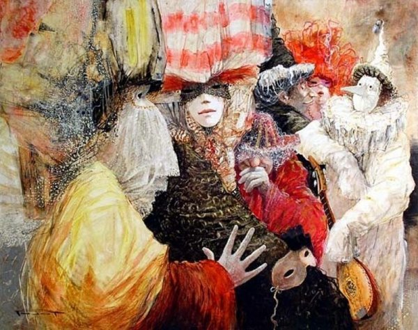 Марсель Нино Пажо Венецианский карнавал