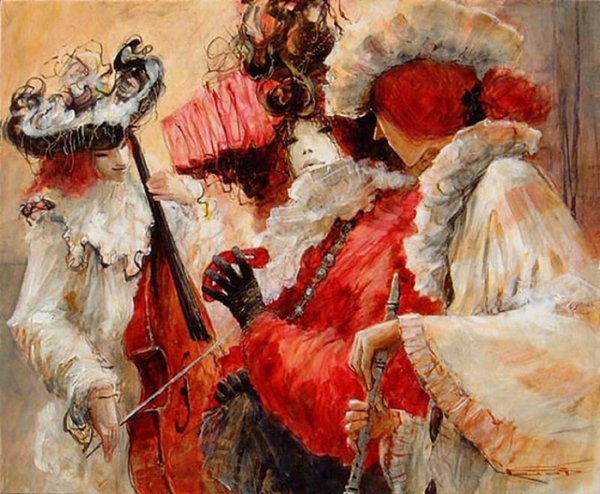 Художник Марсель Нино Пажо Marcel Nino Pajot