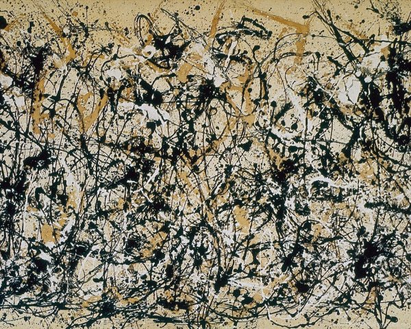 Джексон Поллок автопортрет