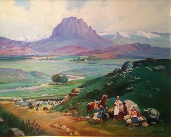 Художник Асиф АЗЕРЕЛЛИ