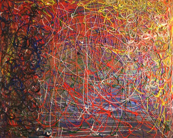 Джексон Поллок фреска