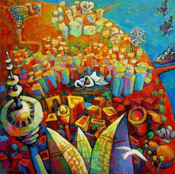 Азербайджанский художник Агаев