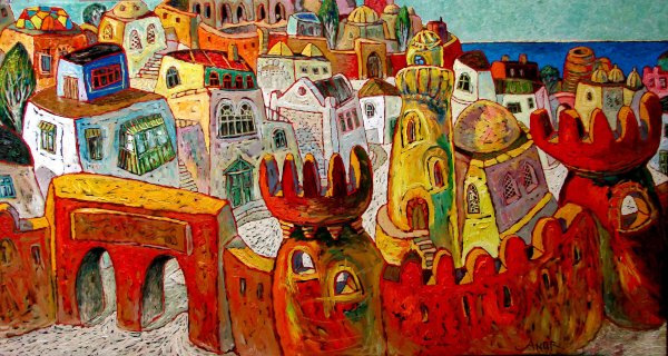 Художник Анар Гусейнзаде Азербайджан