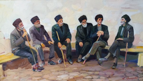 Асиф АЗЕРЕЛЛИ художник Азербайджан