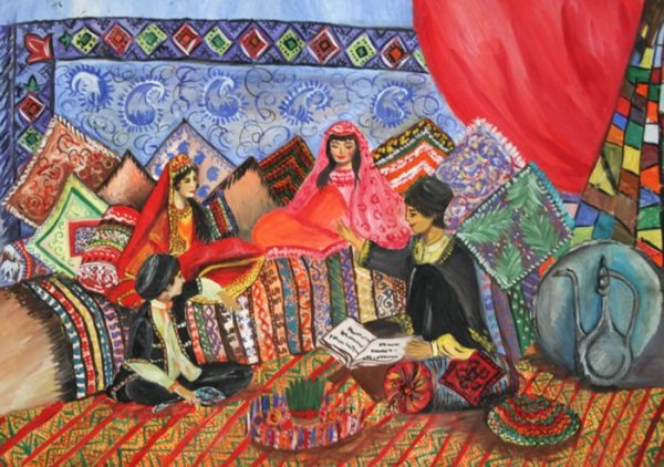 Азербайджанский художник Мелик