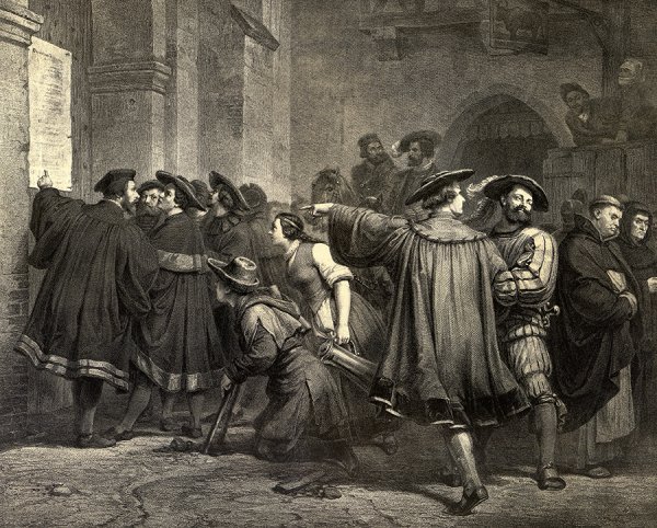 Мартин Лютер Реформация протестант