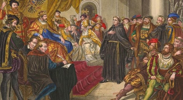 Мартин Лютер Вормсский Рейхстаг