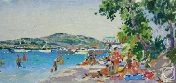 Живопись набережная Геленджика