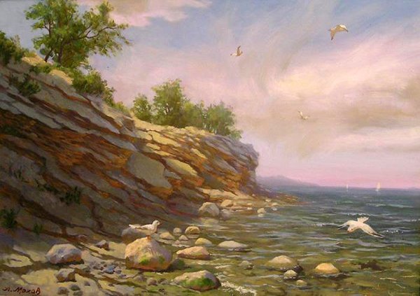 Бухта Геленджика картины