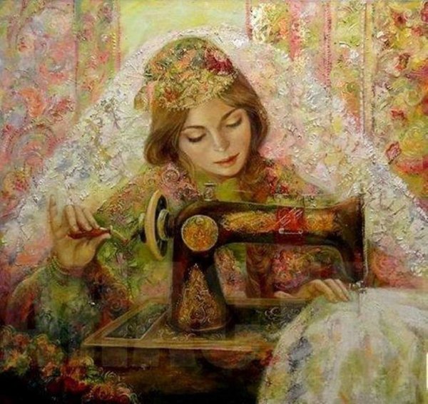 Художница Анастасия Бузунеева