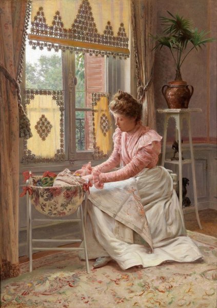 Художник Кловис Франкоис Аугусте Дидиер