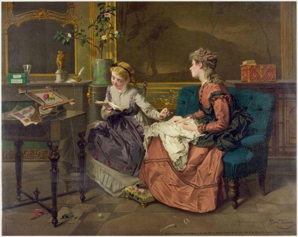 Картина вышивальщица Веласкеса