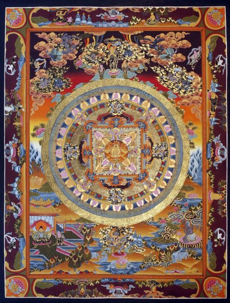 Тибетская живопись тханка