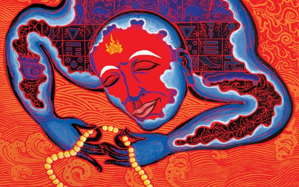 Тибетская живопись тханка Эрмитаж