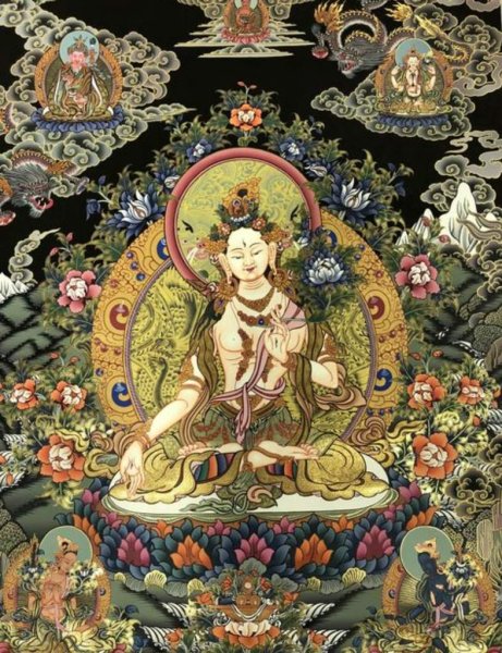 Тибетская тханка, Бон