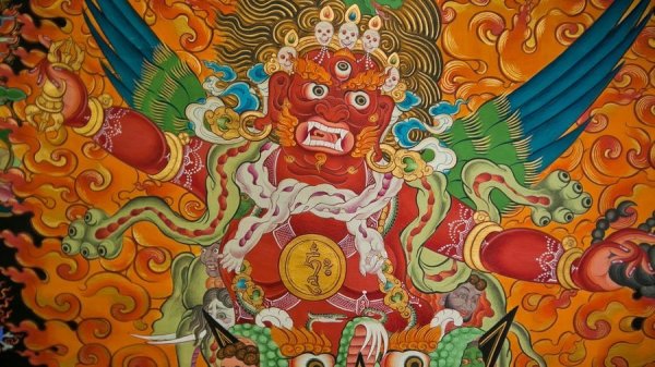 Тибетская живопись тханка