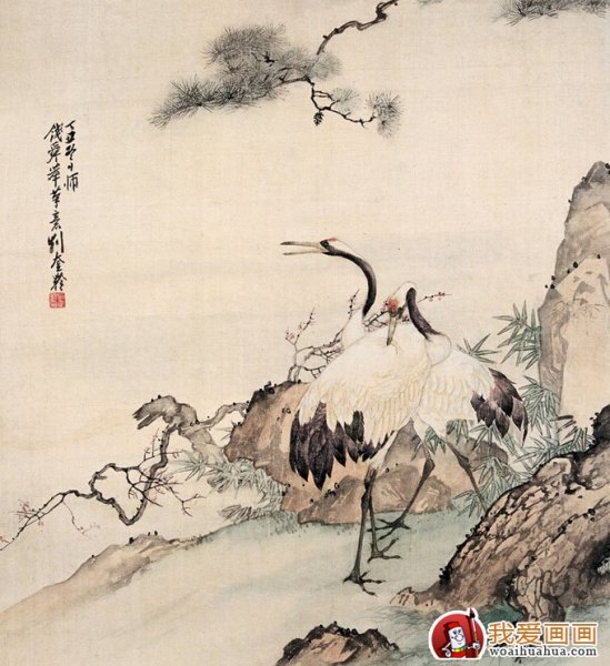 Гохуа китайская живопись портрет