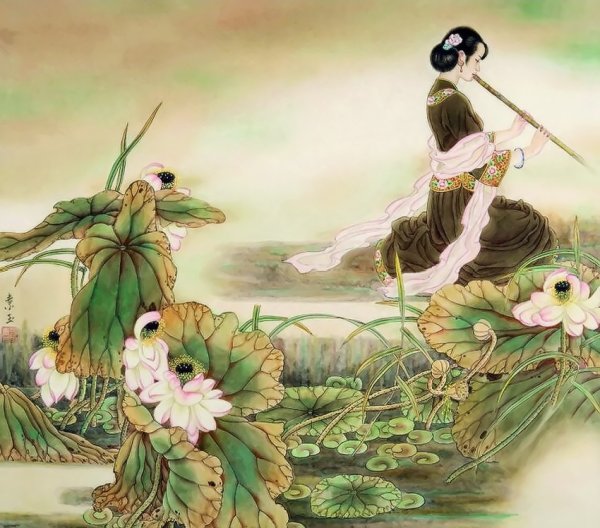 Китайский художник Хуа Саньчуань