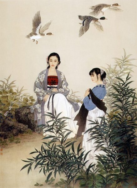 Китайский художник Хуа Саньчуань