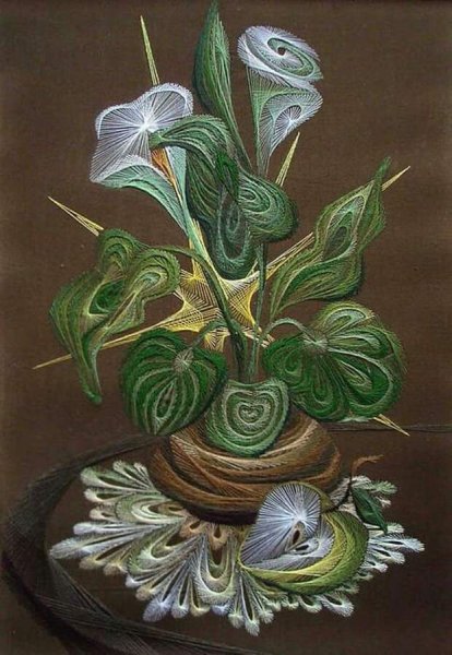 Людмила Сашко хордовая вышивка