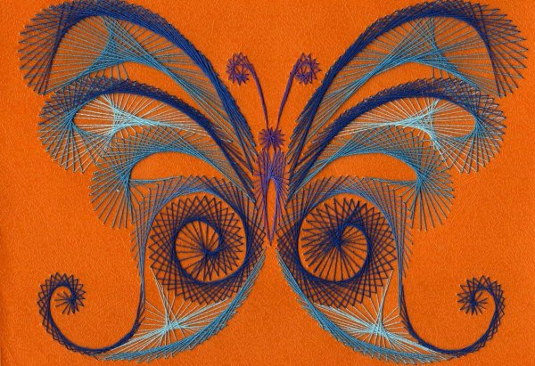 Техника нитяной графики изонить