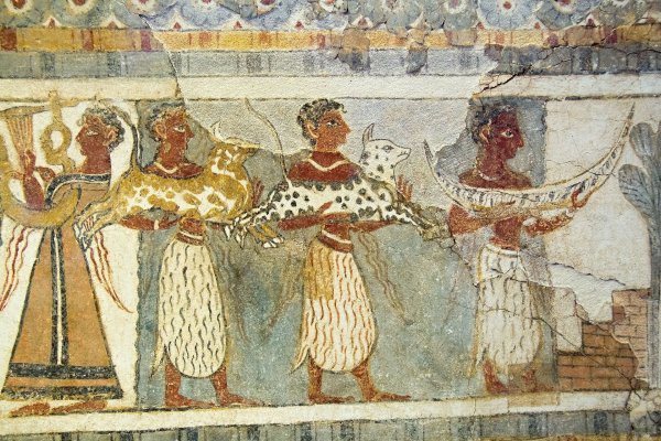 Минойские фрески Акротири