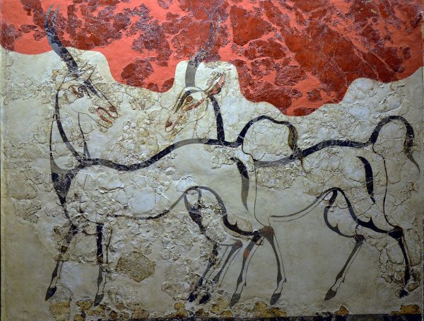 Акротири Санторини фрески