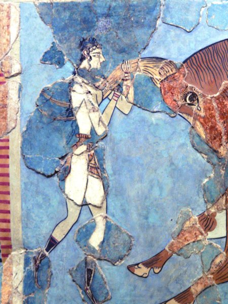 Фрески Кносского дворца Греция