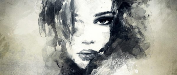 Фон для графического портрета