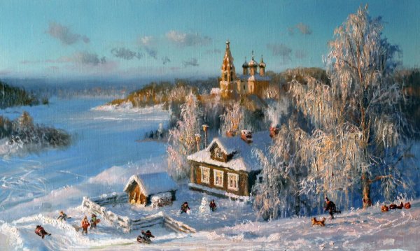 Владимир Жданов зима