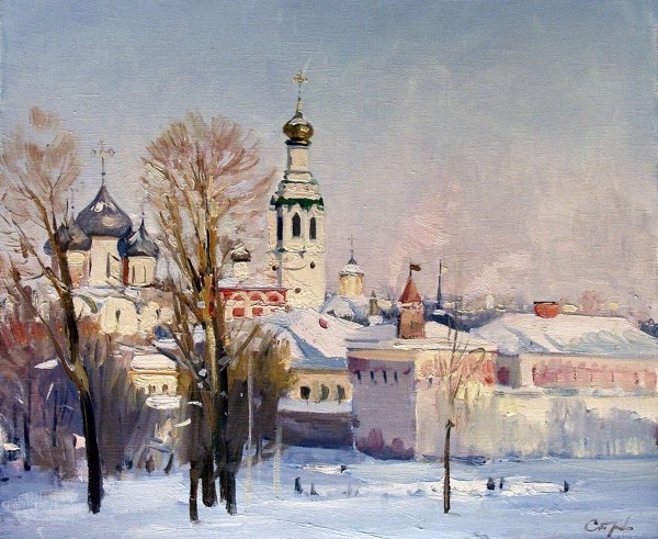 Зимняя Вологда Бороздин