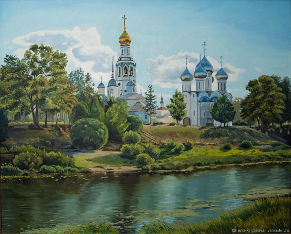 Картина Вологодский Кремль