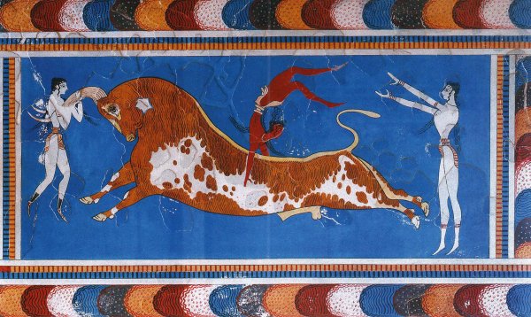 Фрески Кносского дворца Греция