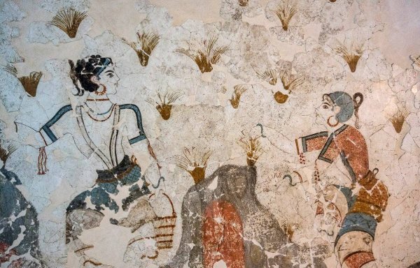 Минойские фрески Акротири