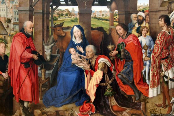 Джотто поклонение волхвов