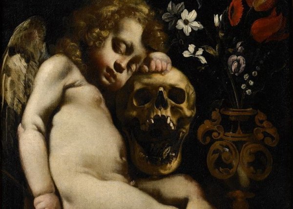 Караваджо спящий Купидон