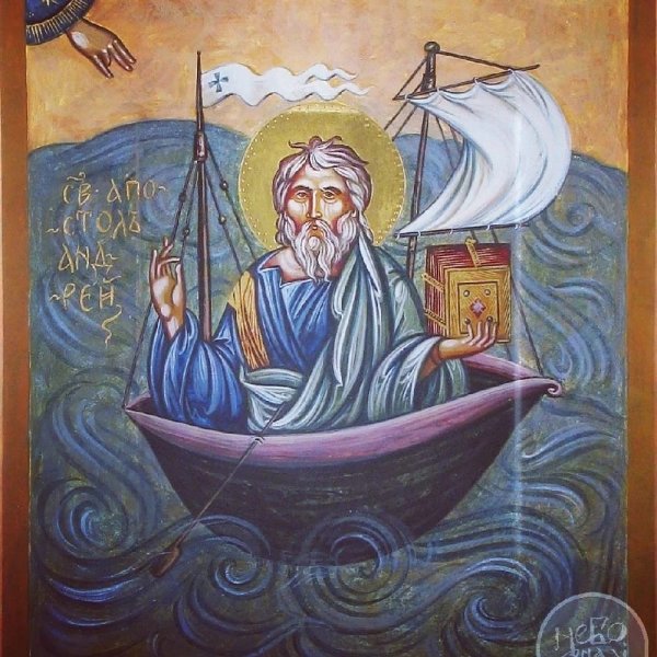 Андрей Первозванный проповедует