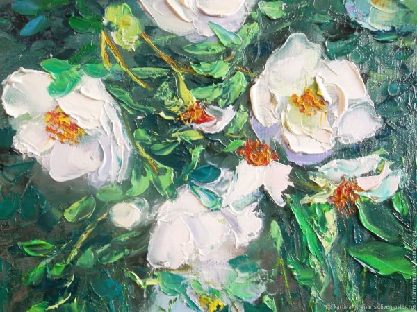 Художник Антонио Морано шиповник