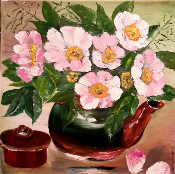 Андрияка картины шиповник