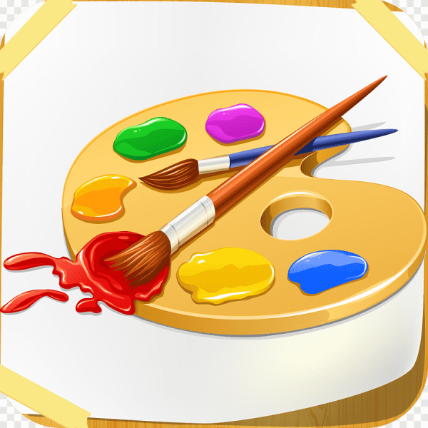 Палитра и кисти