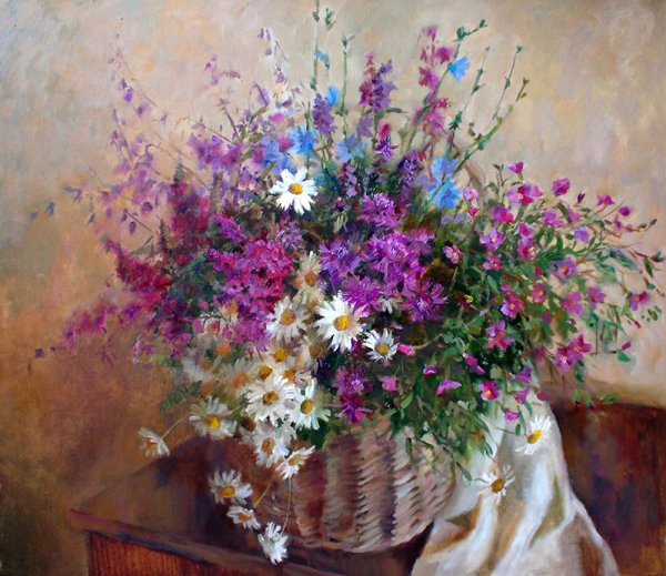 Полевые цветы Светланы Родионовой