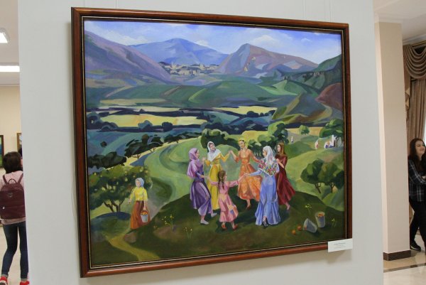 Картины село Ахты