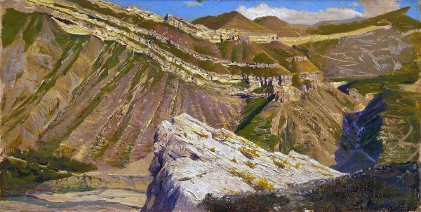 Октай Алирзаев художник Дагестан