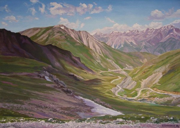 Дибир Дагестанский художник