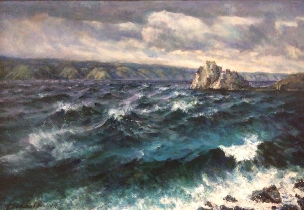 Н. Е. Ростовцевым художник