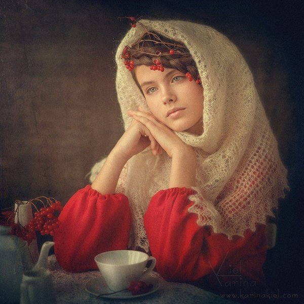 Картина танец с шалью