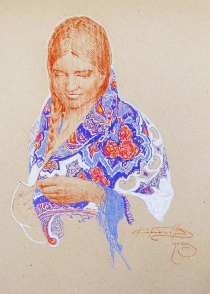 Lee Bogle картины испанка